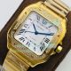 KOR Factory Swiss Cartier Santos Yellow Gold Diamond Replica Ladies Watch (3)_th.jpg